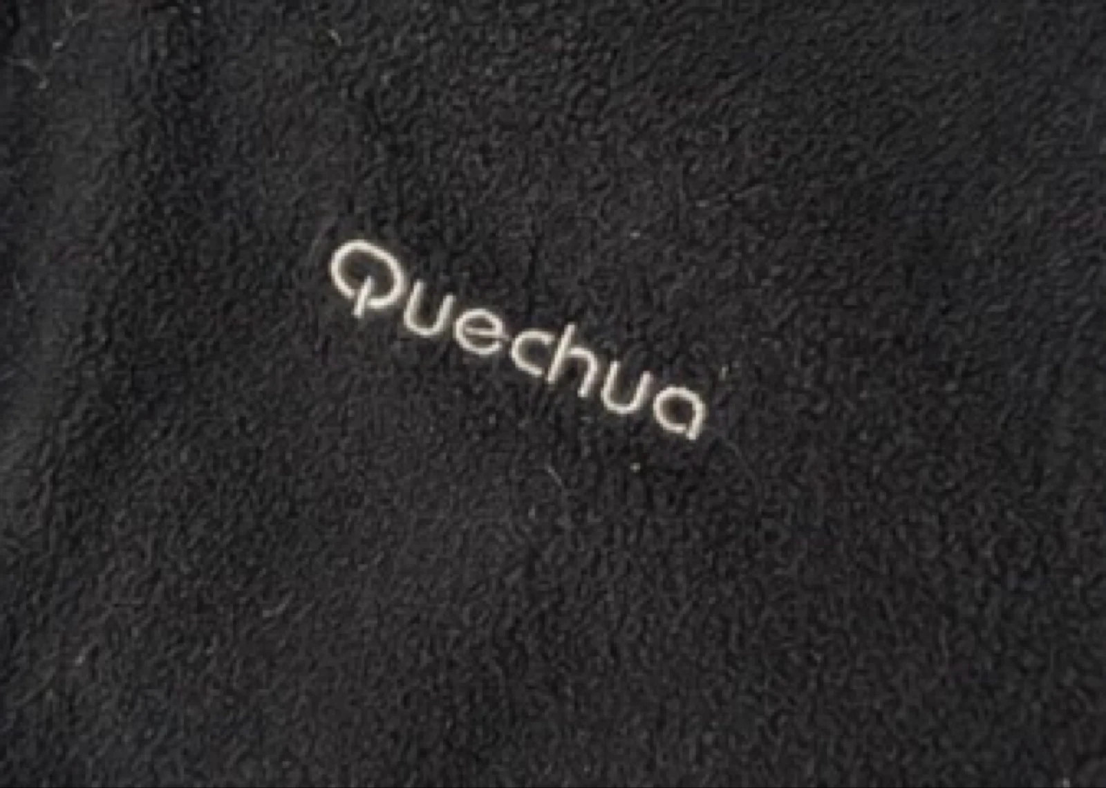 Quechua zwart fleecejack met rits Stratermic T40 outdoor wandelen – photo 4